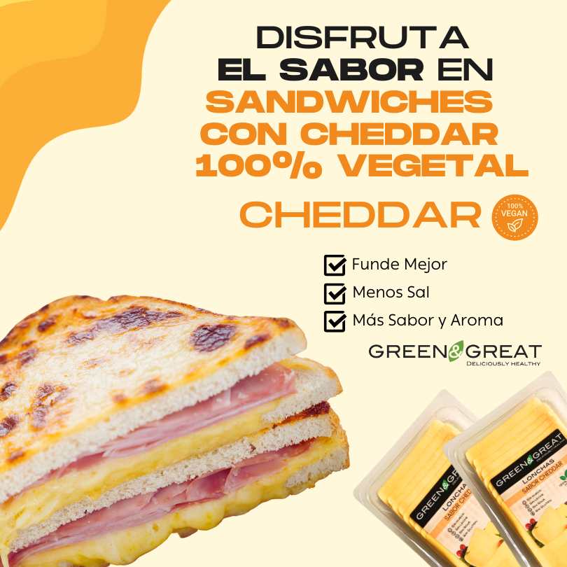 Cheddar Vegano Sandwich Green&Great